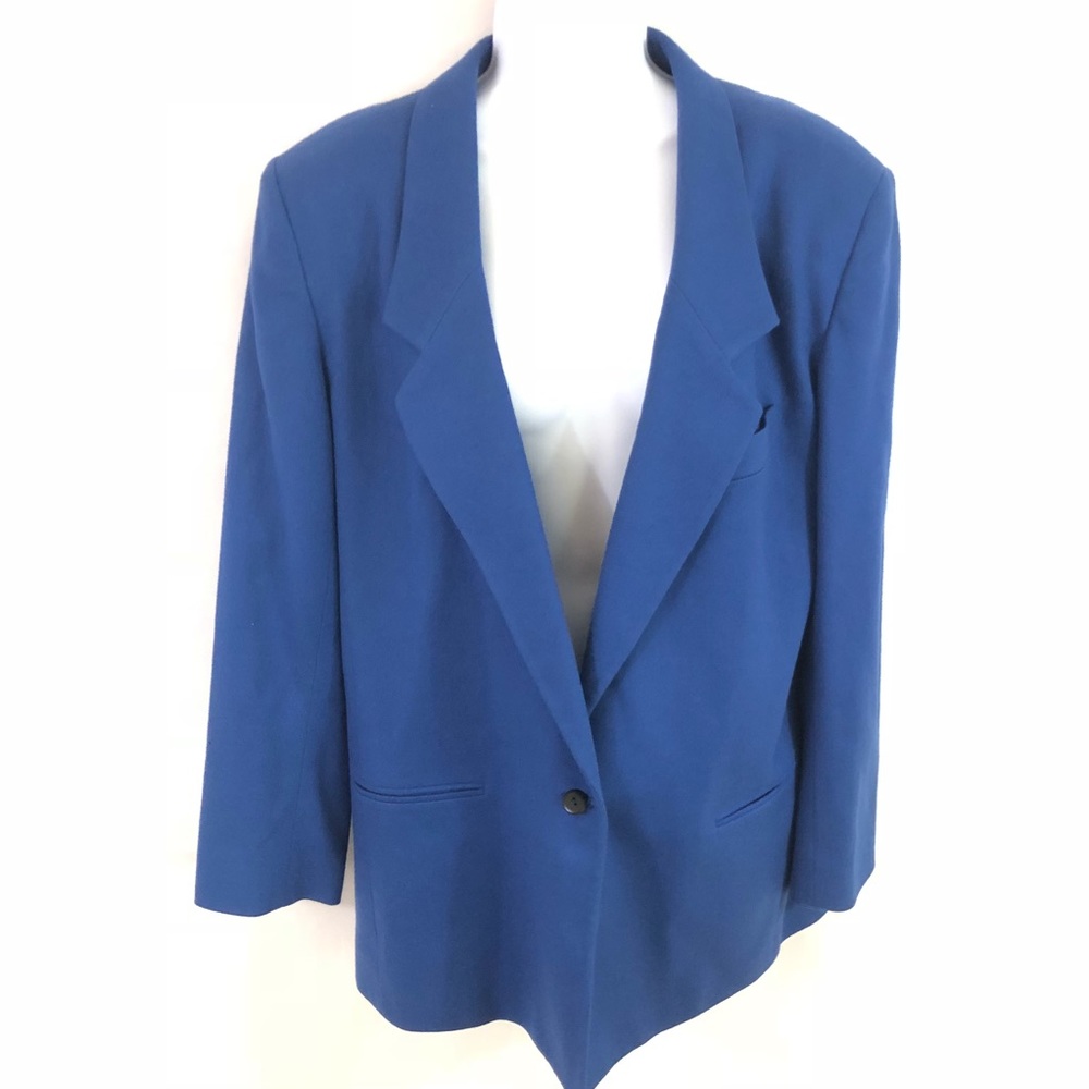 Vintage VP collections women’s blazer size 14 blue